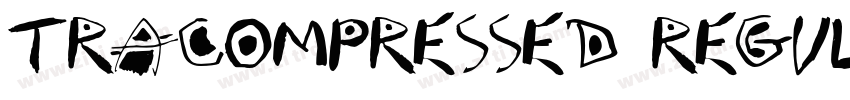 traCompressed regula字体转换